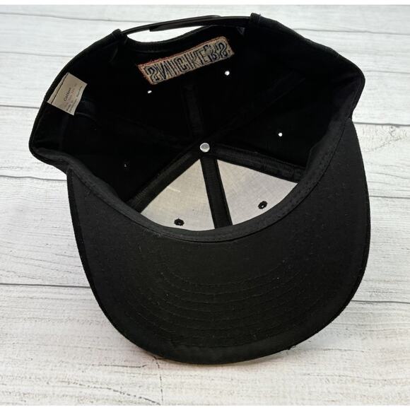 No Fear Vintage USA Made Snickers “Gotta Have Nuts” SnapBack Cap Black - Picture 4 of 4